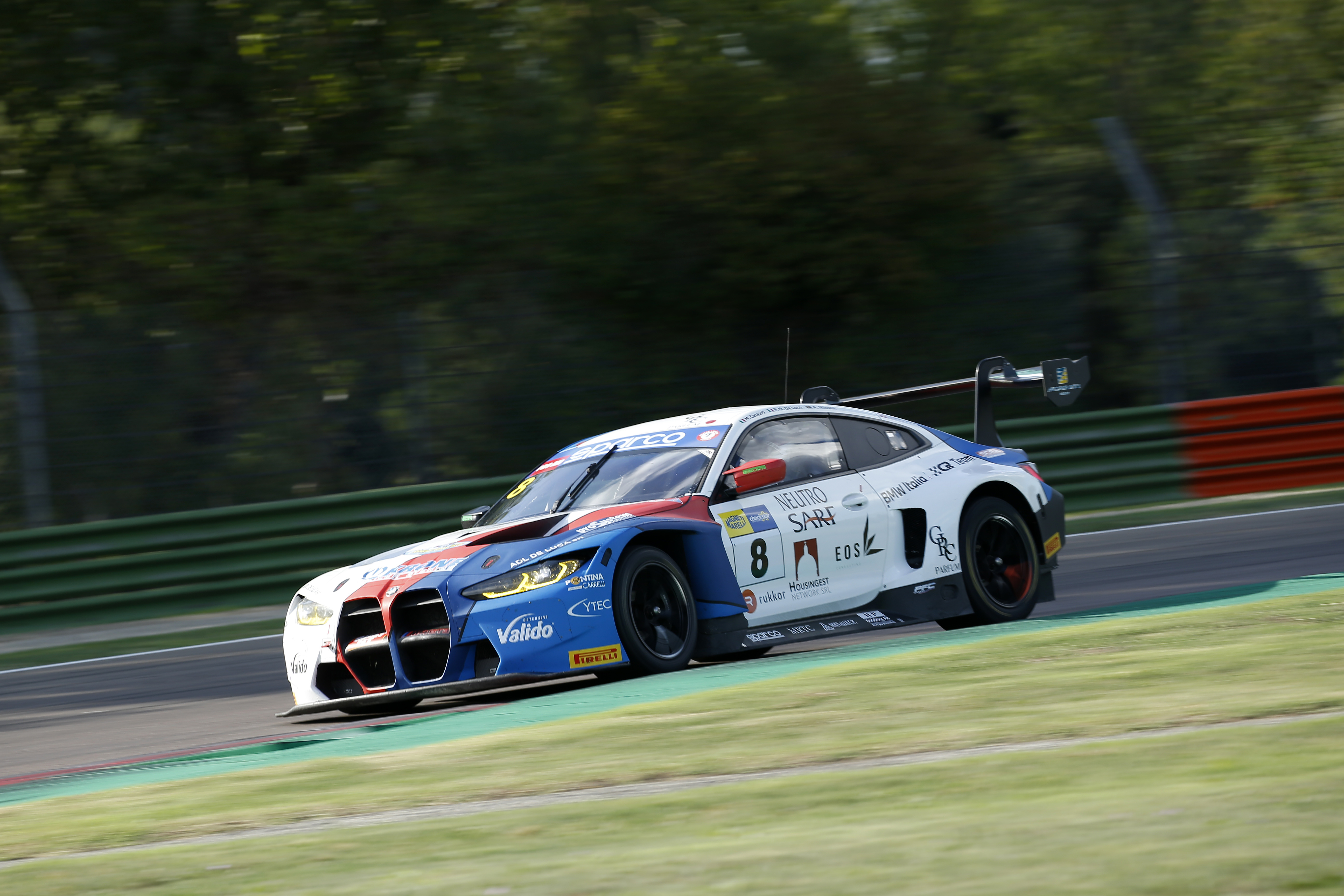FRANCESCO MASSIMO DE LUCA A MONZA CON LA BMW PER IL ROUND FINALE DEL CAMPIONATO ITALIANO GRAN TURISMO ENDURANCE